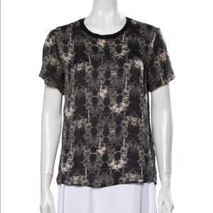 Theyskens’ Theory Silk Shirt Dress